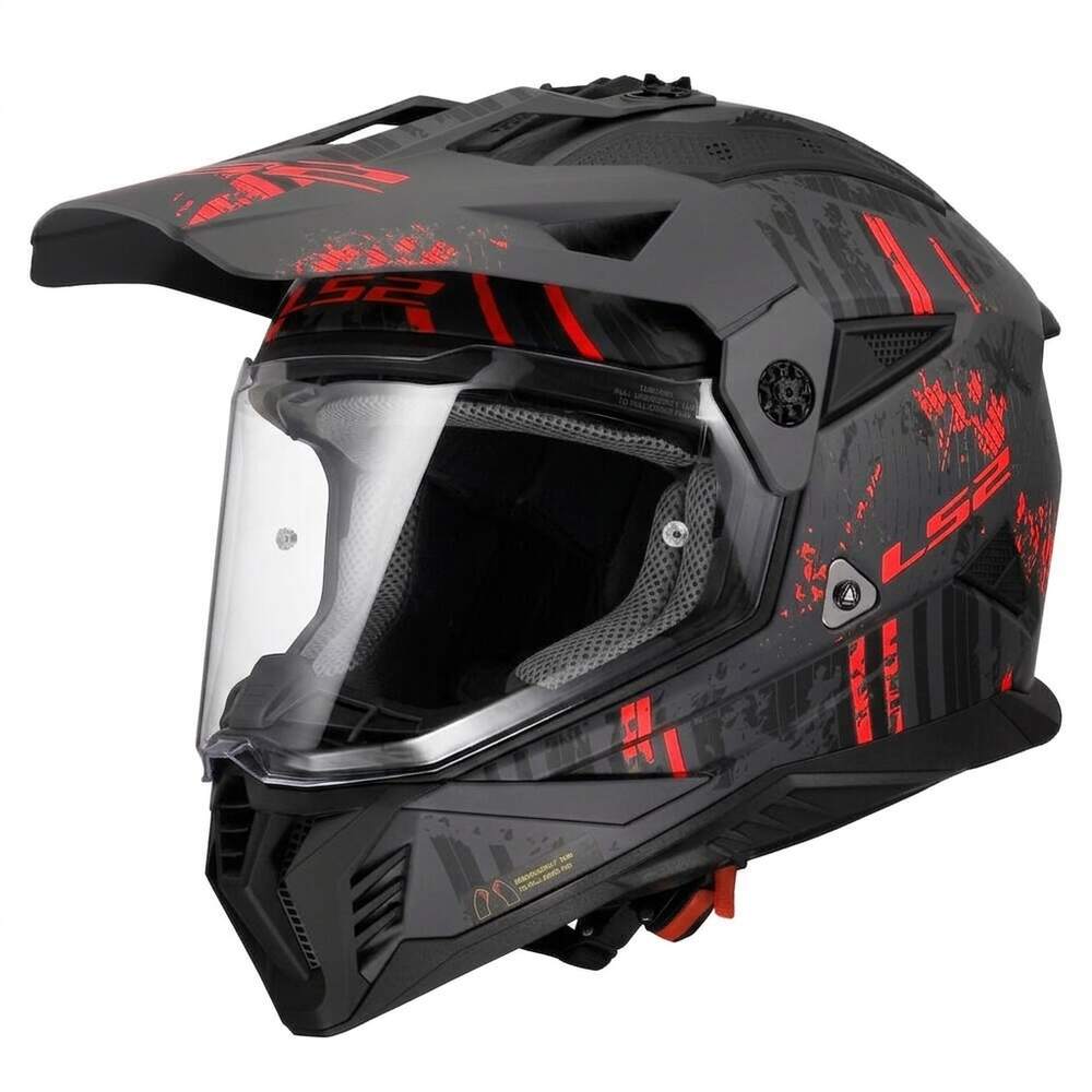 LS2 MX702 PIONEER II CRAZY BLACK RED-06