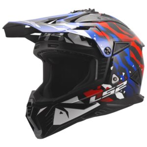 LS2 MX708 FAST II GROTESK WHITE BLUE RED-06