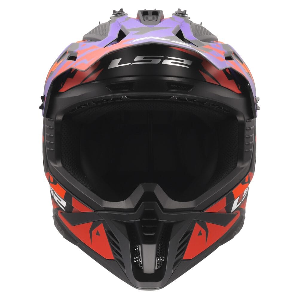 LS2 MX708 FAST II GROTESK PURPLE ORANGE-06 - Imagen 4