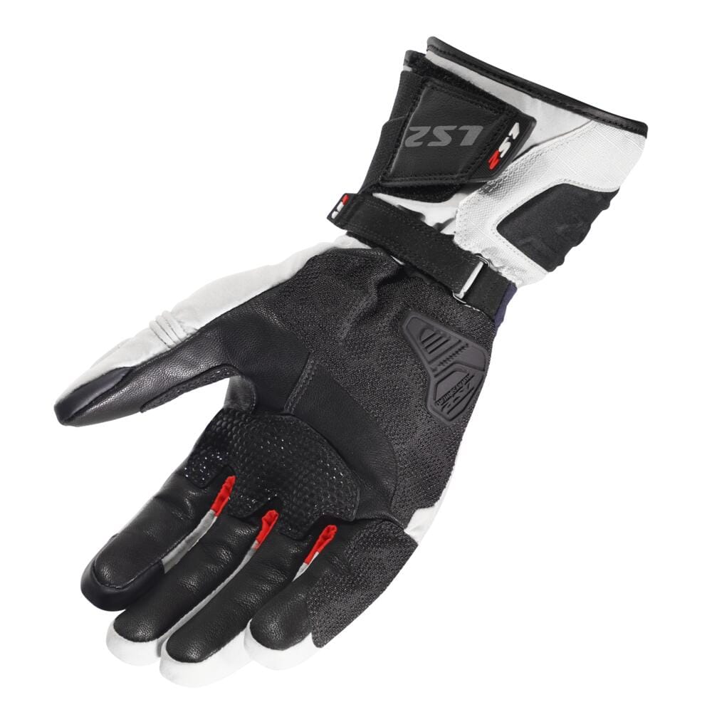 LS2 NORDIC MAN GREY BLUE RED - Imagen 2