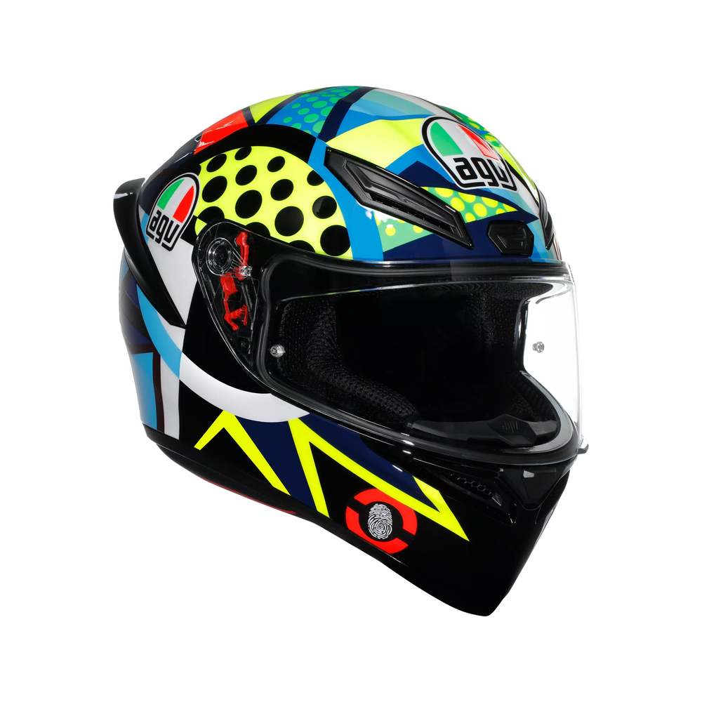 CASCO AGV K1S ROSSI WINTER TEST 2020