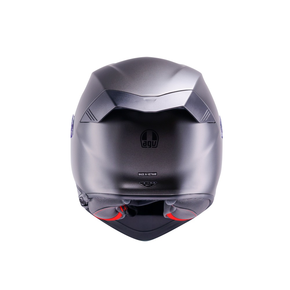 CASCO AGV K5 AGV E2206 MPLK MONO MATT ASFALTO GREY