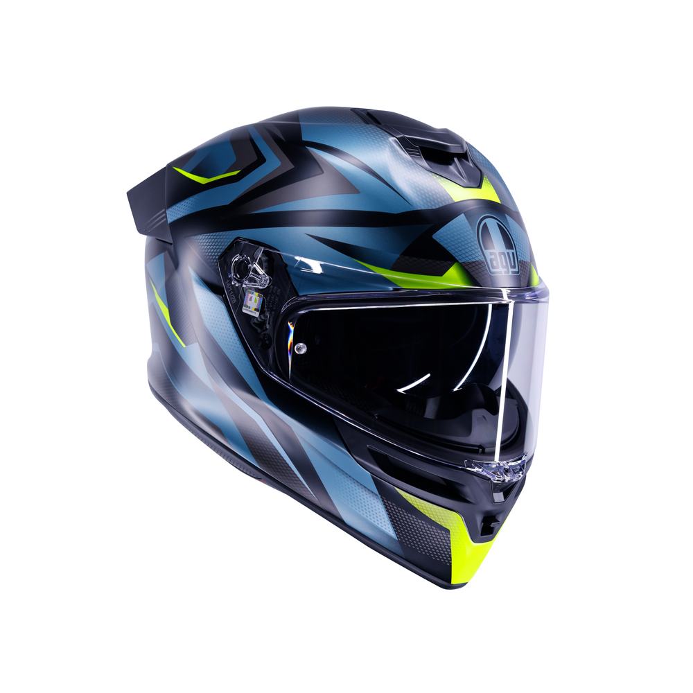 CASCO AGV K5 AGV E2206 MPLK MUNOR MATT BLACK/YELLOW FLUO