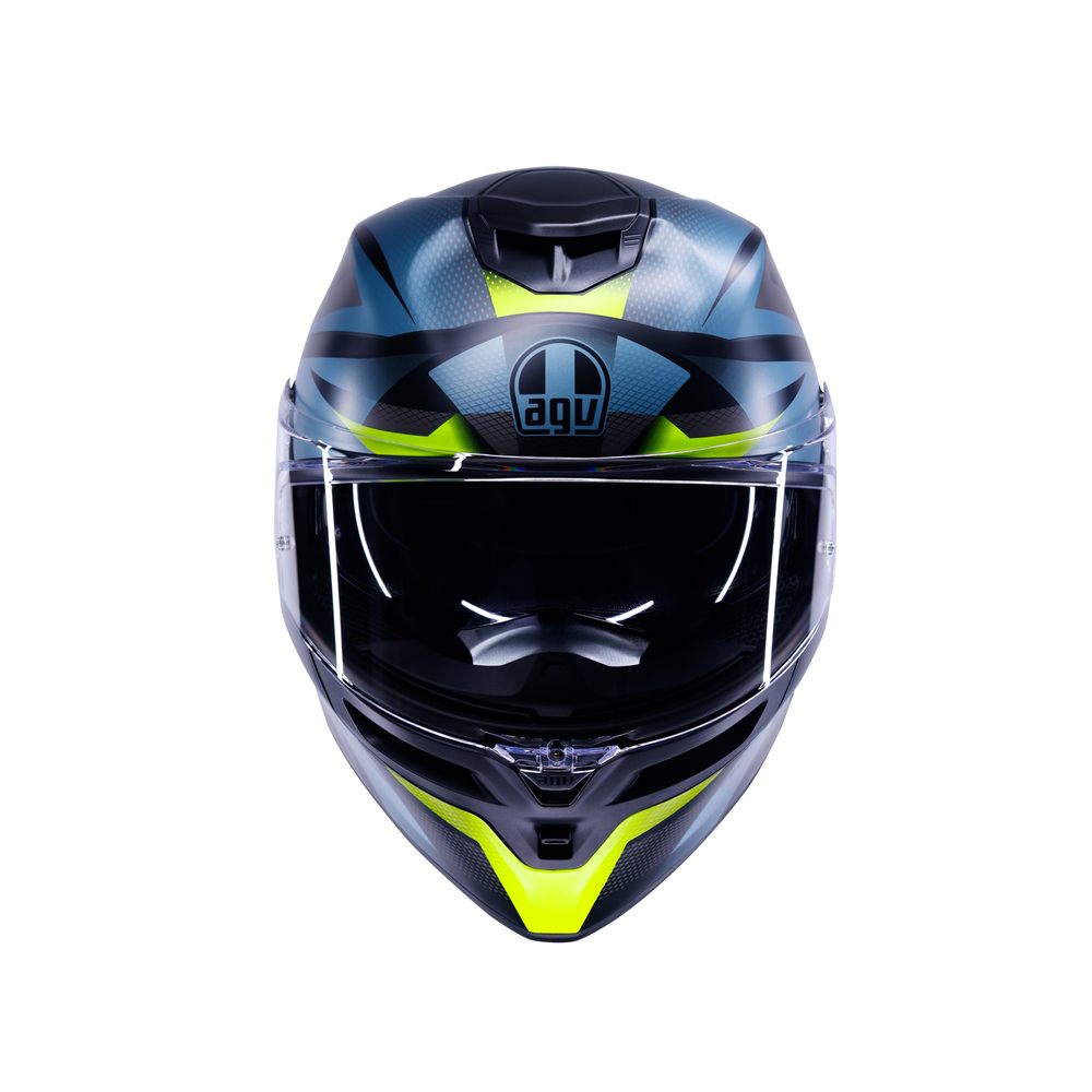 CASCO AGV K5 AGV E2206 MPLK MUNOR MATT BLACK/YELLOW FLUO