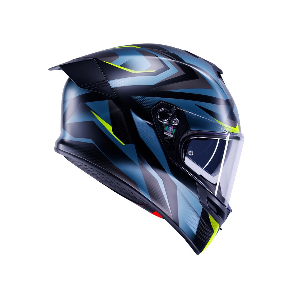 CASCO AGV K5 AGV E2206 MPLK MUNOR MATT BLACK/YELLOW FLUO