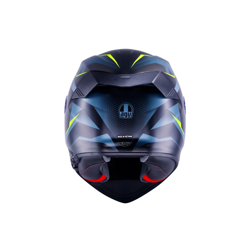 CASCO AGV K5 AGV E2206 MPLK MUNOR MATT BLACK/YELLOW FLUO