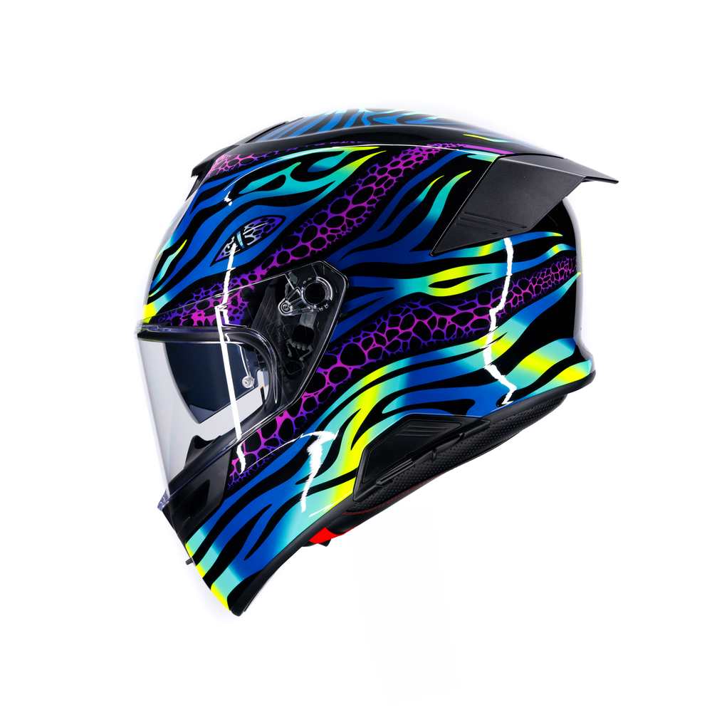 CASCO AGV K5 AGV E2206 MPLK VIVERNA BLUE/PURPLE/LIME