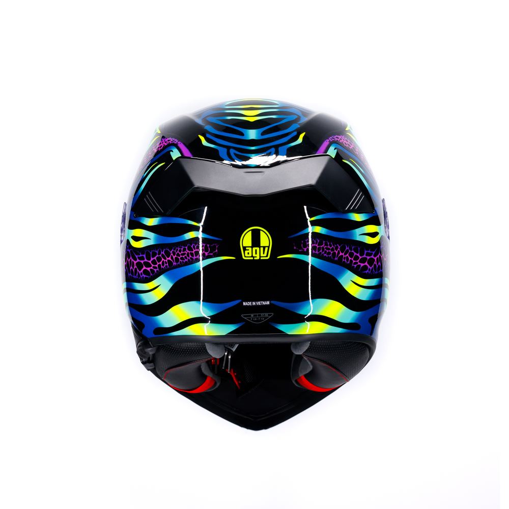 CASCO AGV K5 AGV E2206 MPLK VIVERNA BLUE/PURPLE/LIME