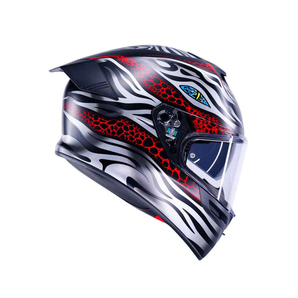 CASCO AGV K5 AGV E2206 MPLK VIVERNA MATT BLACK/GREY/RED