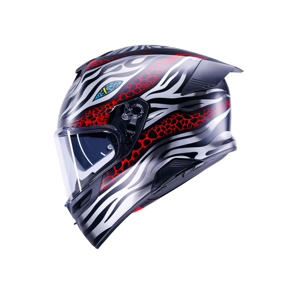 CASCO AGV K5 AGV E2206 MPLK VIVERNA MATT BLACK/GREY/RED