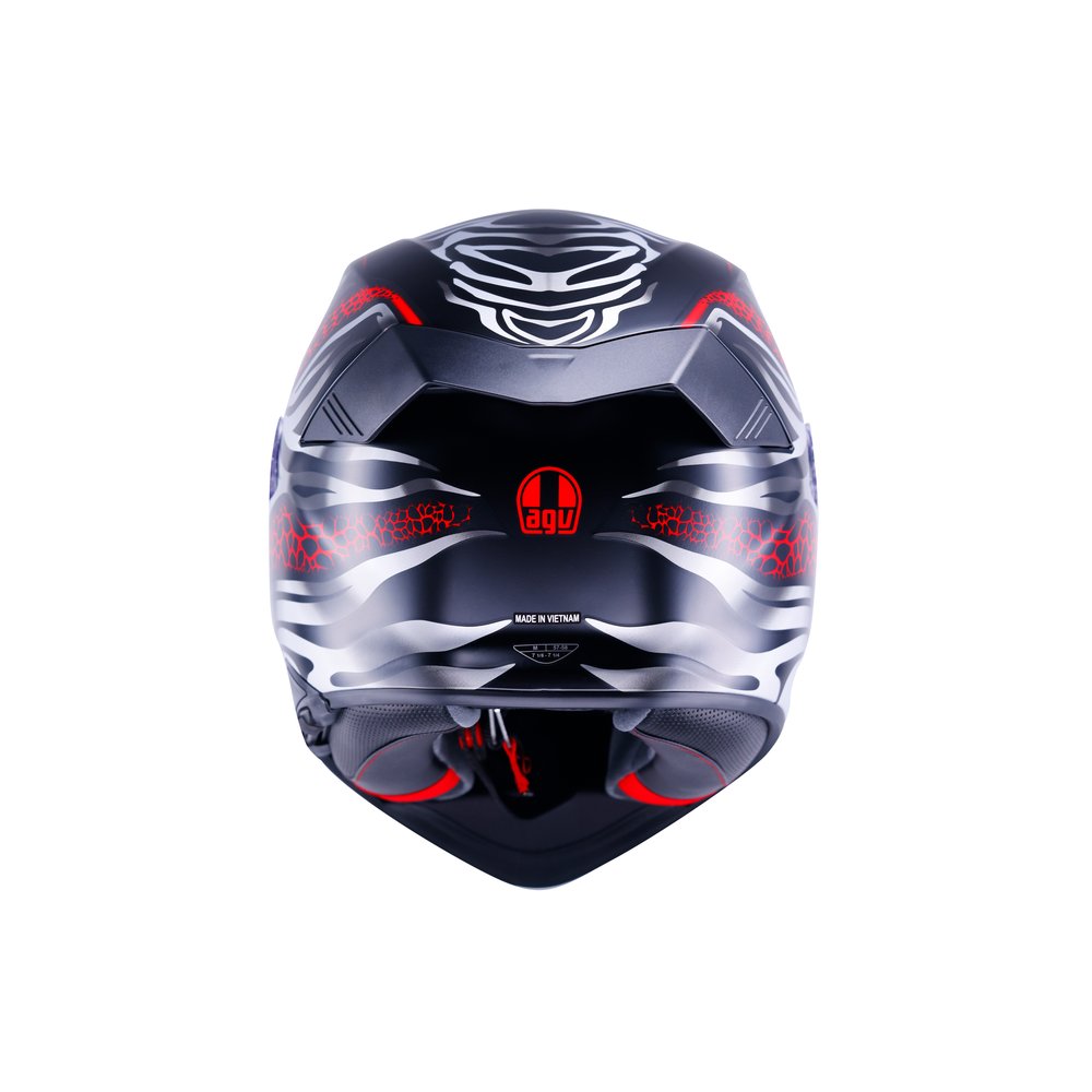 CASCO AGV K5 AGV E2206 MPLK VIVERNA MATT BLACK/GREY/RED