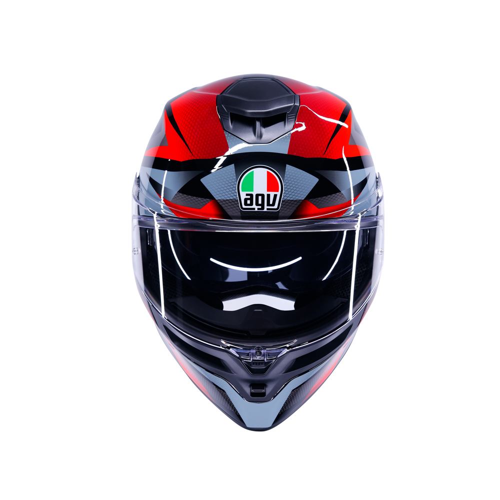 CASCO AGV K5 AGV E2206 MPLK MUNOR BLACK/RED