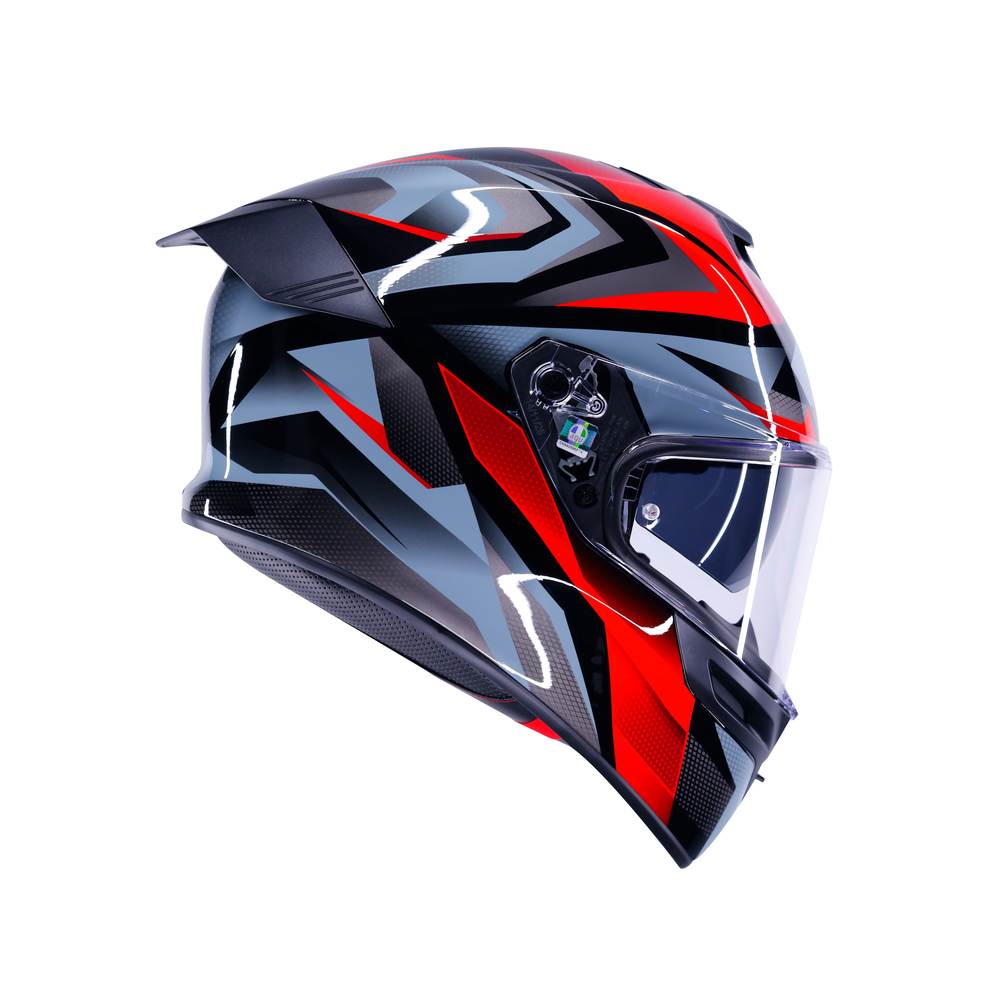 CASCO AGV K5 AGV E2206 MPLK MUNOR BLACK/RED