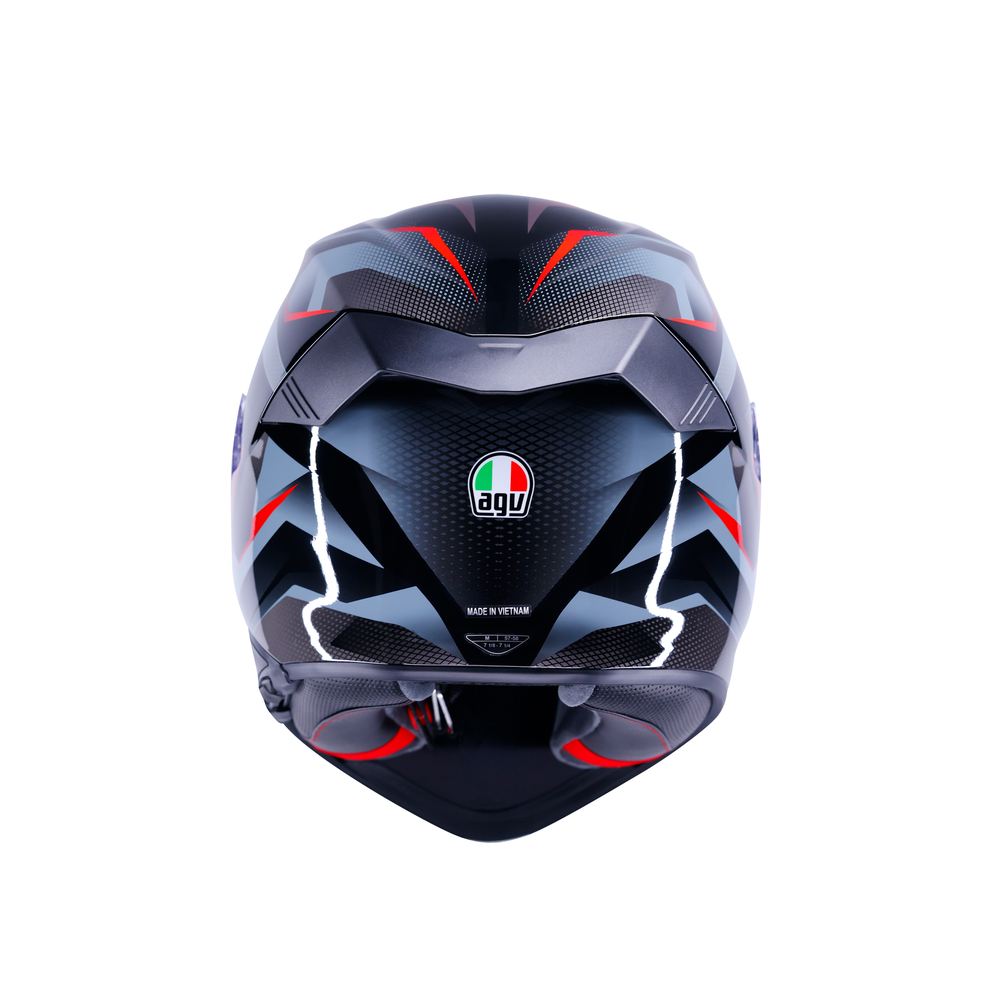 CASCO AGV K5 AGV E2206 MPLK MUNOR BLACK/RED