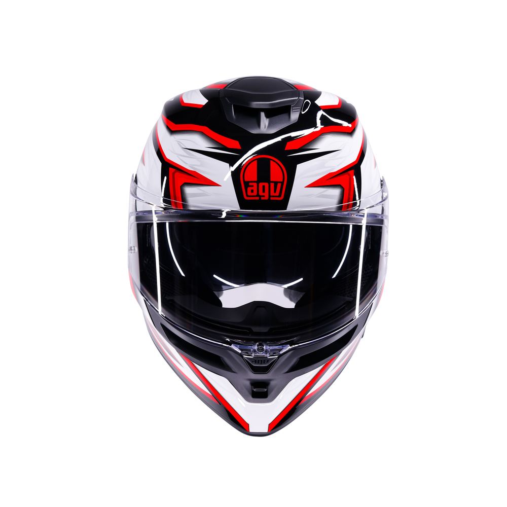CASCO AGV K5 AGV E2206 MPLK ZENITHAR BLACK/WHITE/RED