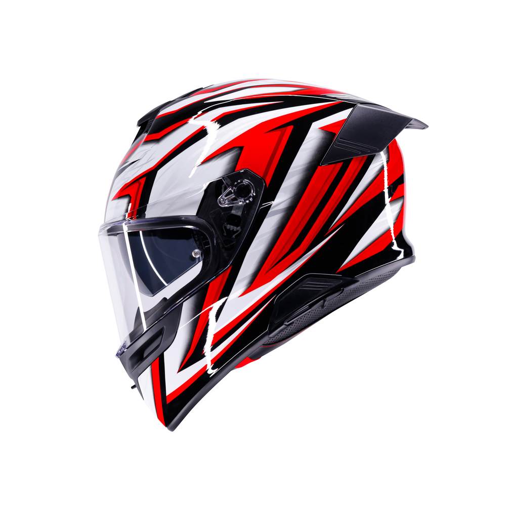 CASCO AGV K5 AGV E2206 MPLK ZENITHAR BLACK/WHITE/RED