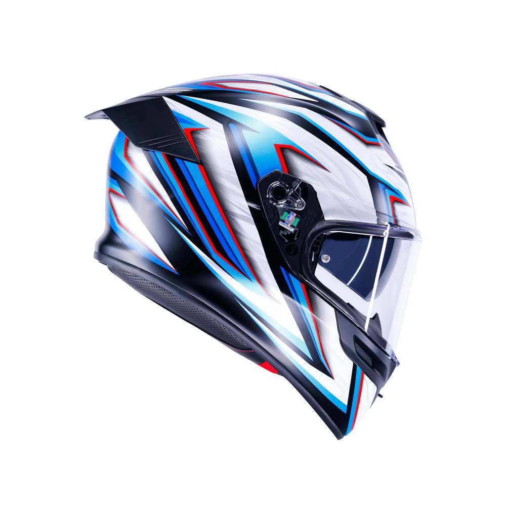 CASCO AGV K5 AGV E2206 MPLK ZENITHAR MATT BLACK/WHITE/BLUE
