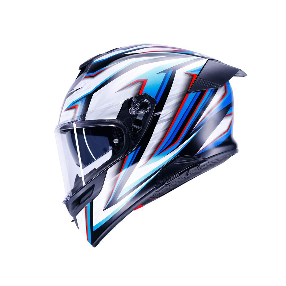 CASCO AGV K5 AGV E2206 MPLK ZENITHAR MATT BLACK/WHITE/BLUE