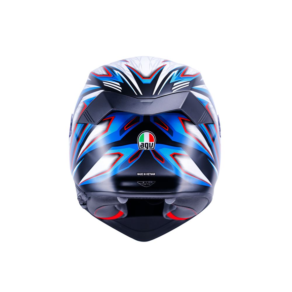 CASCO AGV K5 AGV E2206 MPLK ZENITHAR MATT BLACK/WHITE/BLUE