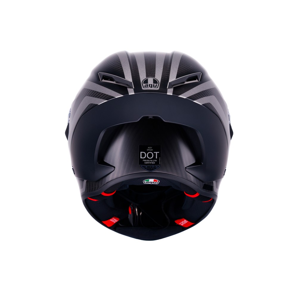 CASCO AGV PISTA GP RR S E22.06 INTREPIDO MATT CARBON/BLK/RED