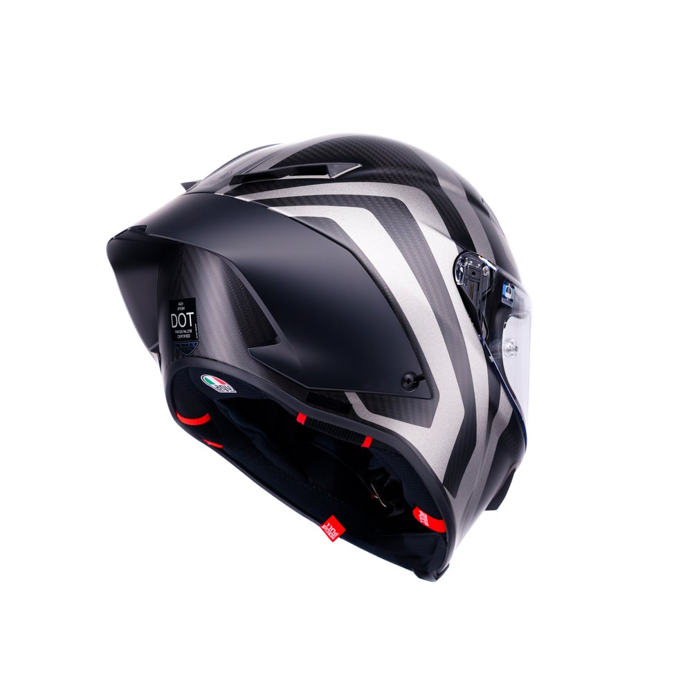 CASCO AGV PISTA GP RR S E22.06 INTREPIDO MATT CARBON/BLK/RED