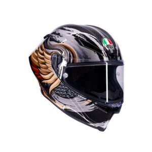 CASCO AGV PISTA GP RR S E22.06 ONORE CARBON/GOLD/SILVER