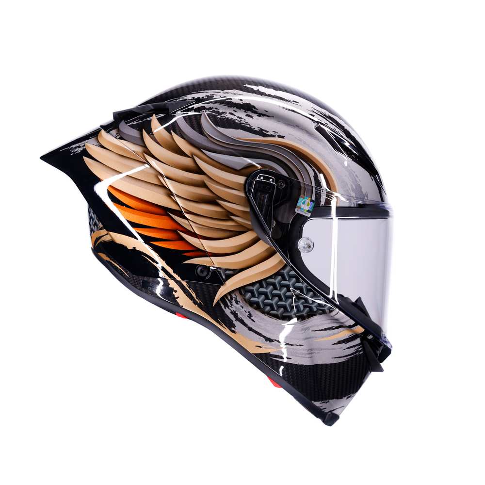 CASCO AGV PISTA GP RR S E22.06 ONORE CARBON/GOLD/SILVER