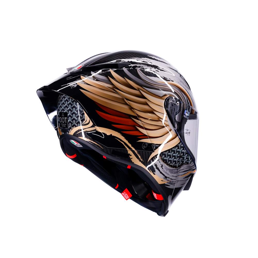 CASCO AGV PISTA GP RR S E22.06 ONORE CARBON/GOLD/SILVER